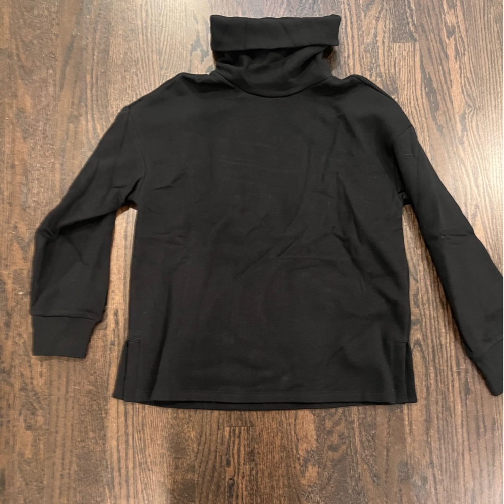 Banana Republic Black Turtleneck Sweatshirt - Picture 2 of 11